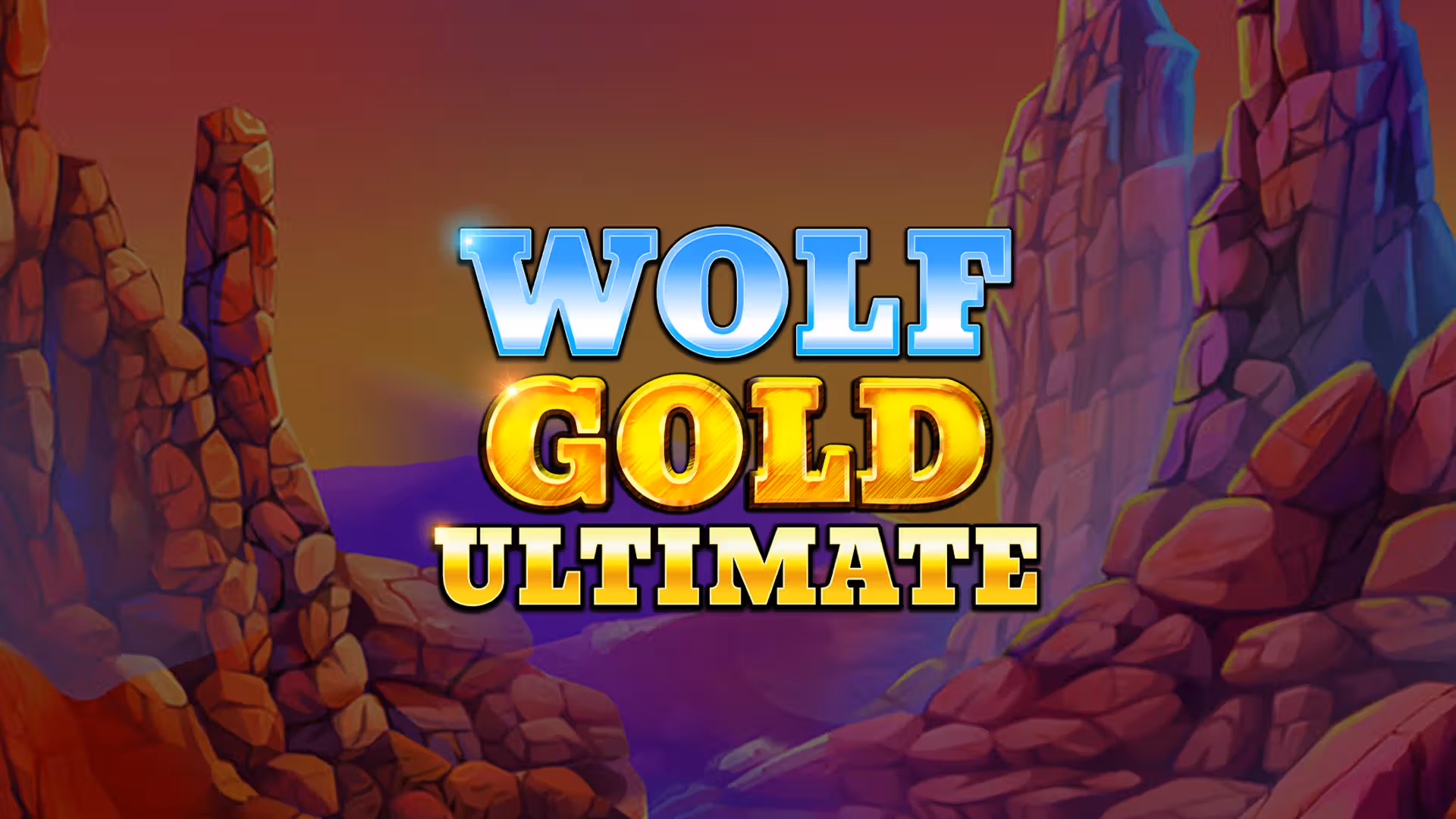 Wolf Gold Ultimate variant tile — promotional artwork for the expanded Ultimate version with Grand jackpot and four-tier prize structure